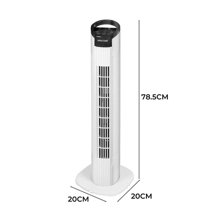 50W Tower Fan Bladeless Fan White