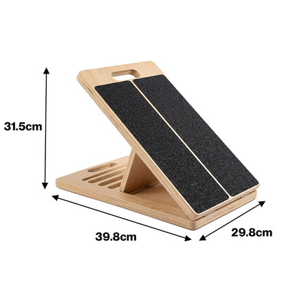 Adjustable Wooden Slant Board Calf Stretcher | HomeAndLiving - 4