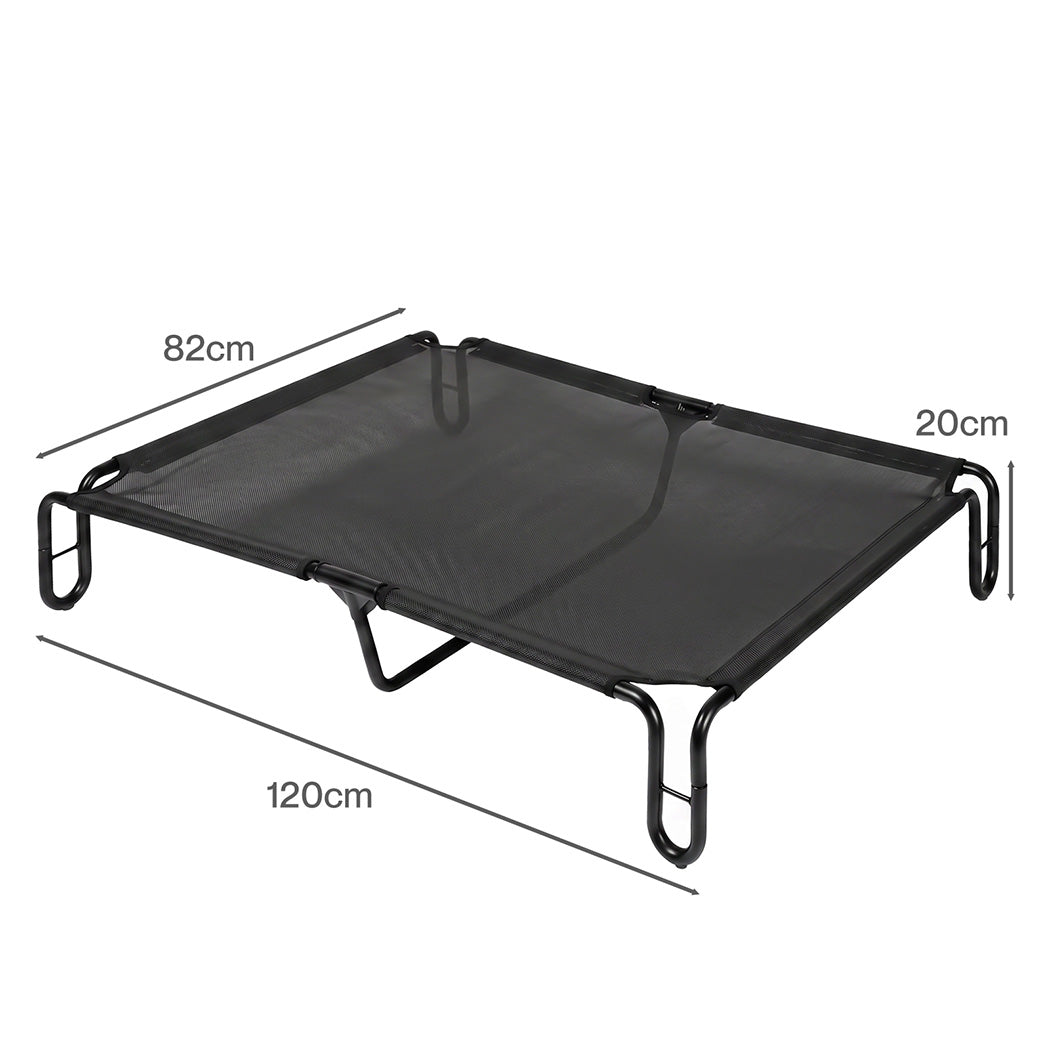Elevated Dog Bed Breathable Mesh 120x82x20cm