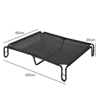 Elevated Dog Bed Breathable Mesh 120x82x20cm