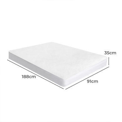 Mattress Protector Topper Pillowtop Single