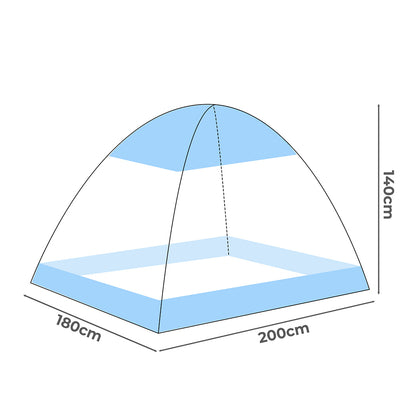 Mosquito Bed Nets Foldable Canopy - King