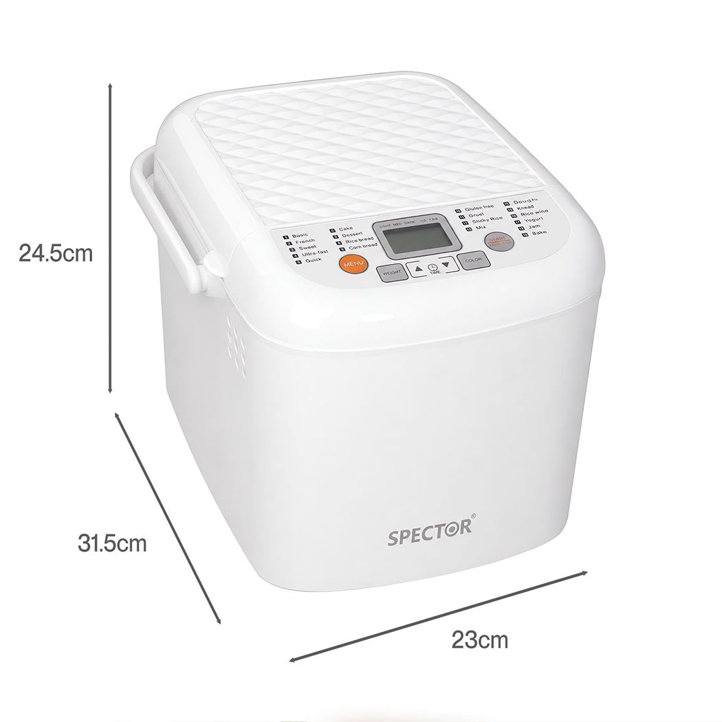 Bread Machine 19-In-1 Compact 31.5x23x24.5cm