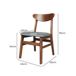 Ergonomic 4xDining Chairs Kitchen Chair  Easy Assembly Classic