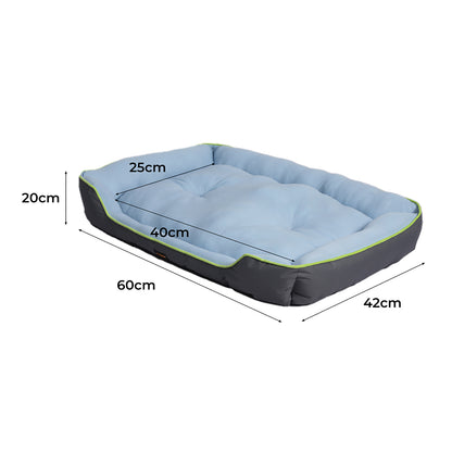 Pet Cooling Bed Sofa Mat Bolster Single