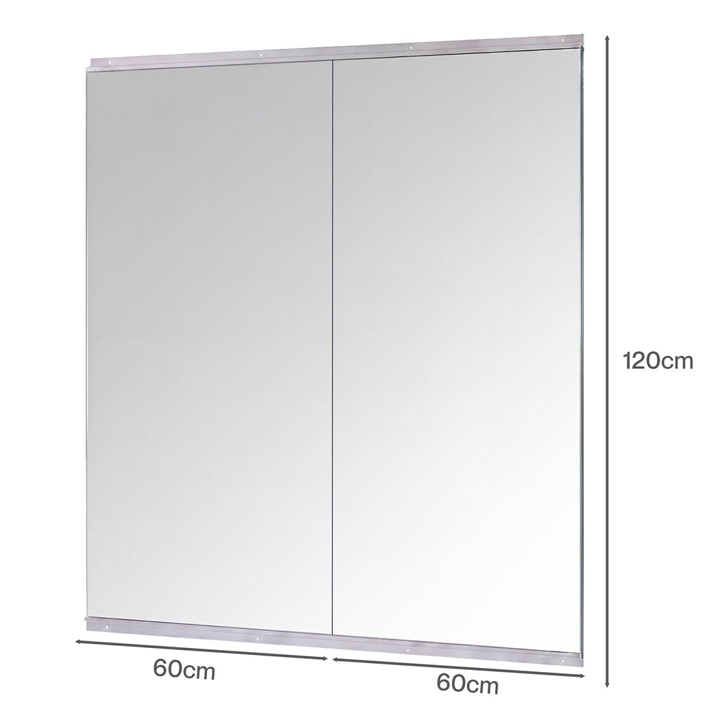 Full Length Gym Mirror Wall Mount 2 Pack | HomeAndLiving