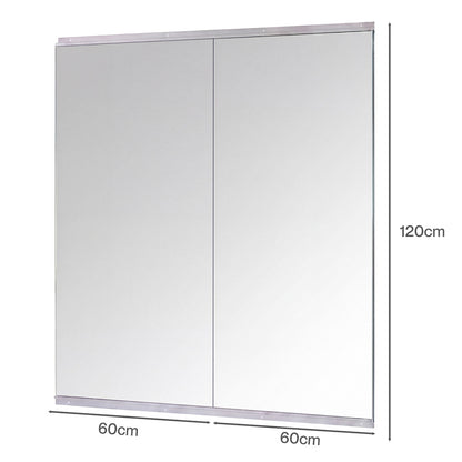 Full Length Gym Mirror Wall Mount 2 Pack | HomeAndLiving