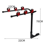 MONVELO Car Bike Rack Carrier 3 Bicycle