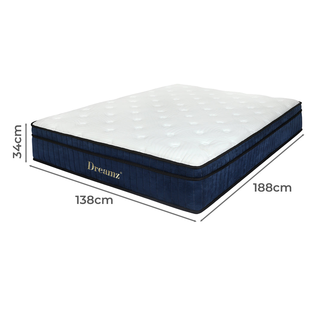 Double Mattress Medium Firm 188x138x34cm