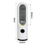 Elegant Portable Electric Heater Fan 1200W Home Office  Sleek Modern