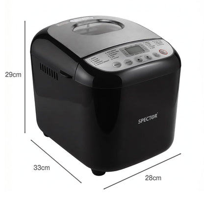 Automatic Bread Machine With Non Stick Pan 33x28x29cm