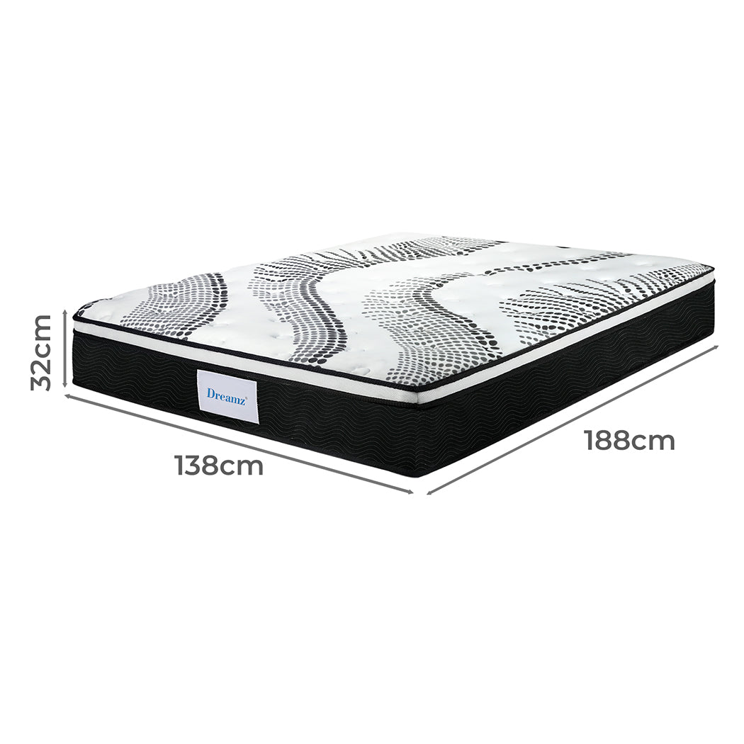 Medium Firm Double Mattress 188x138x32cm