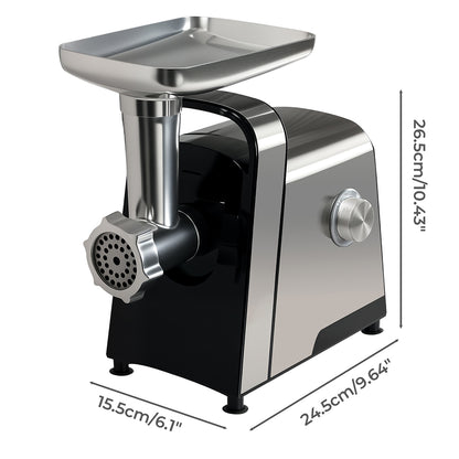 Electric Meat Grinder 2800W 24.5x15.5x26.5cm