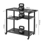 Outdoor BBQ Kitchen Cart 3 Tier Trolley | HomeAndLiving