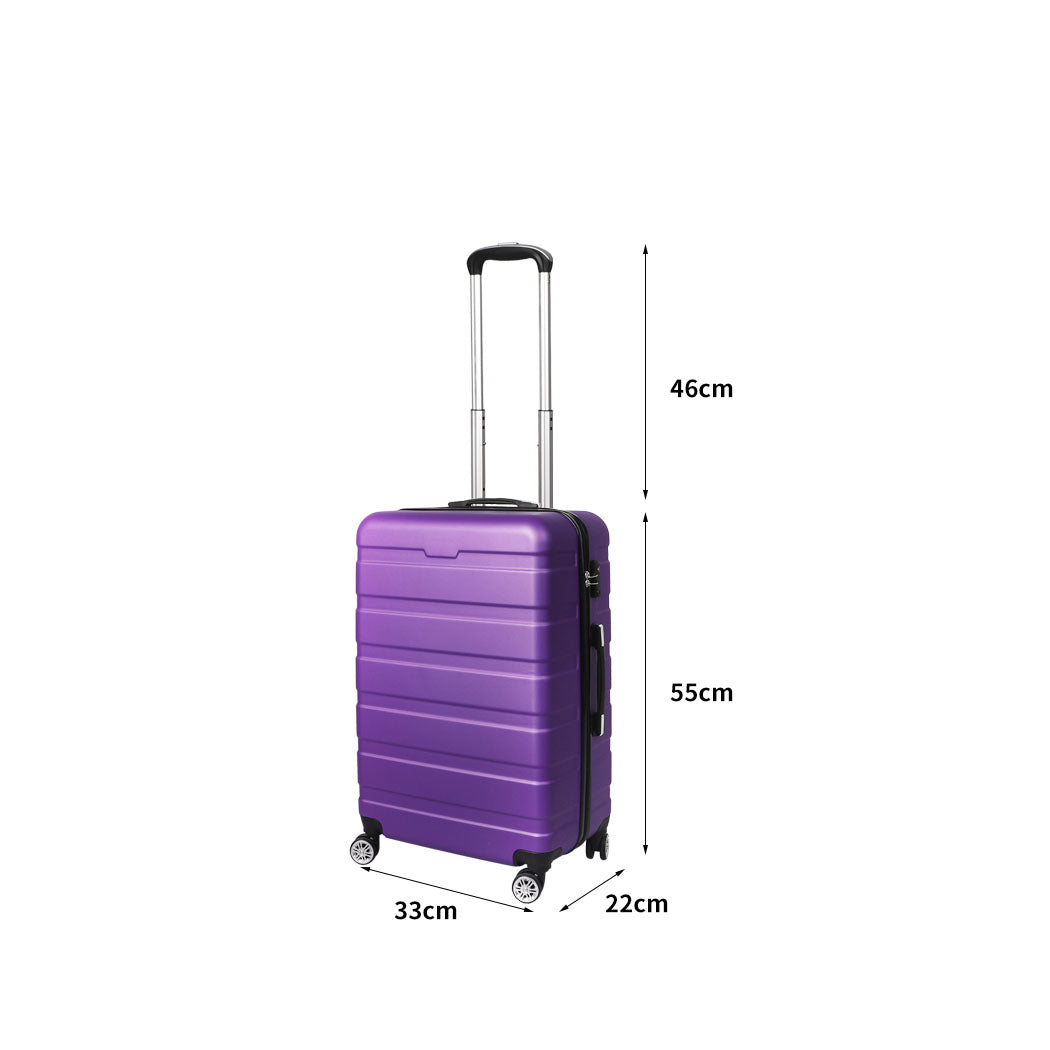 20 Inch Aluminium Carry On Luggage 33x22x55cm