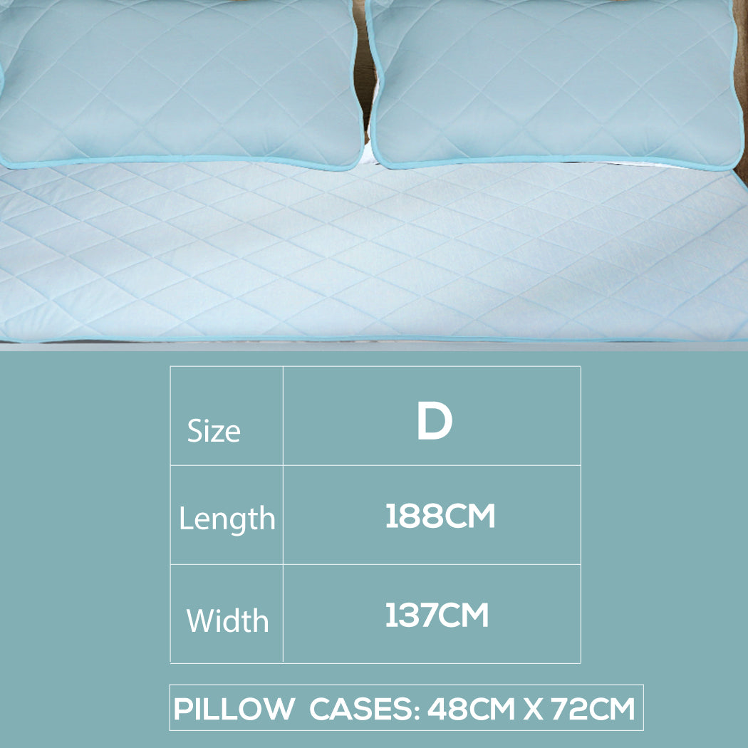 Minimalist Mattress Protector Cool Topper Double  Soft Cushion