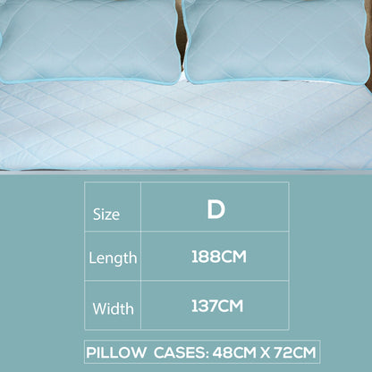 Minimalist Mattress Protector Cool Topper Double  Soft Cushion