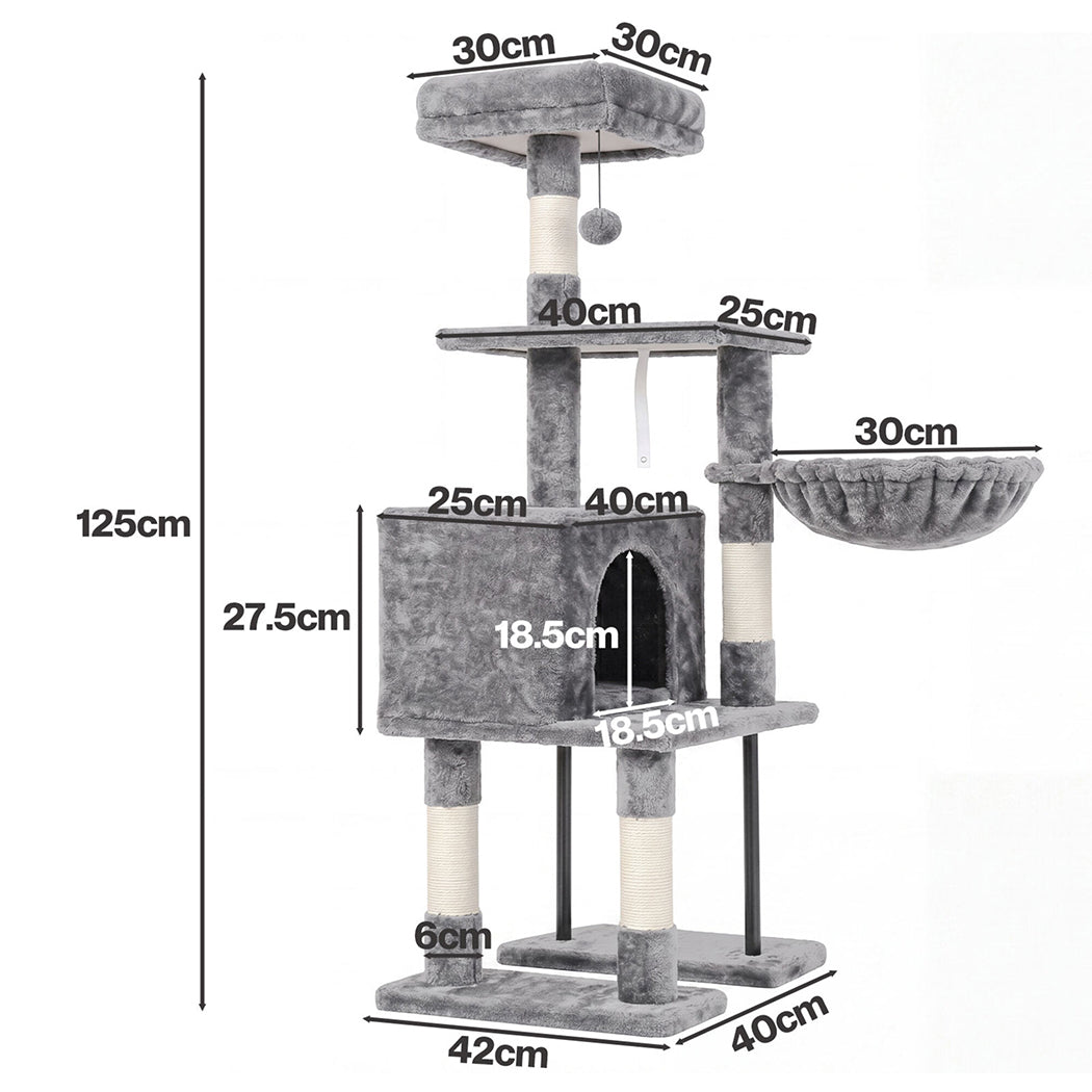 Cat Tree Tower Multi-Level 40x25cm