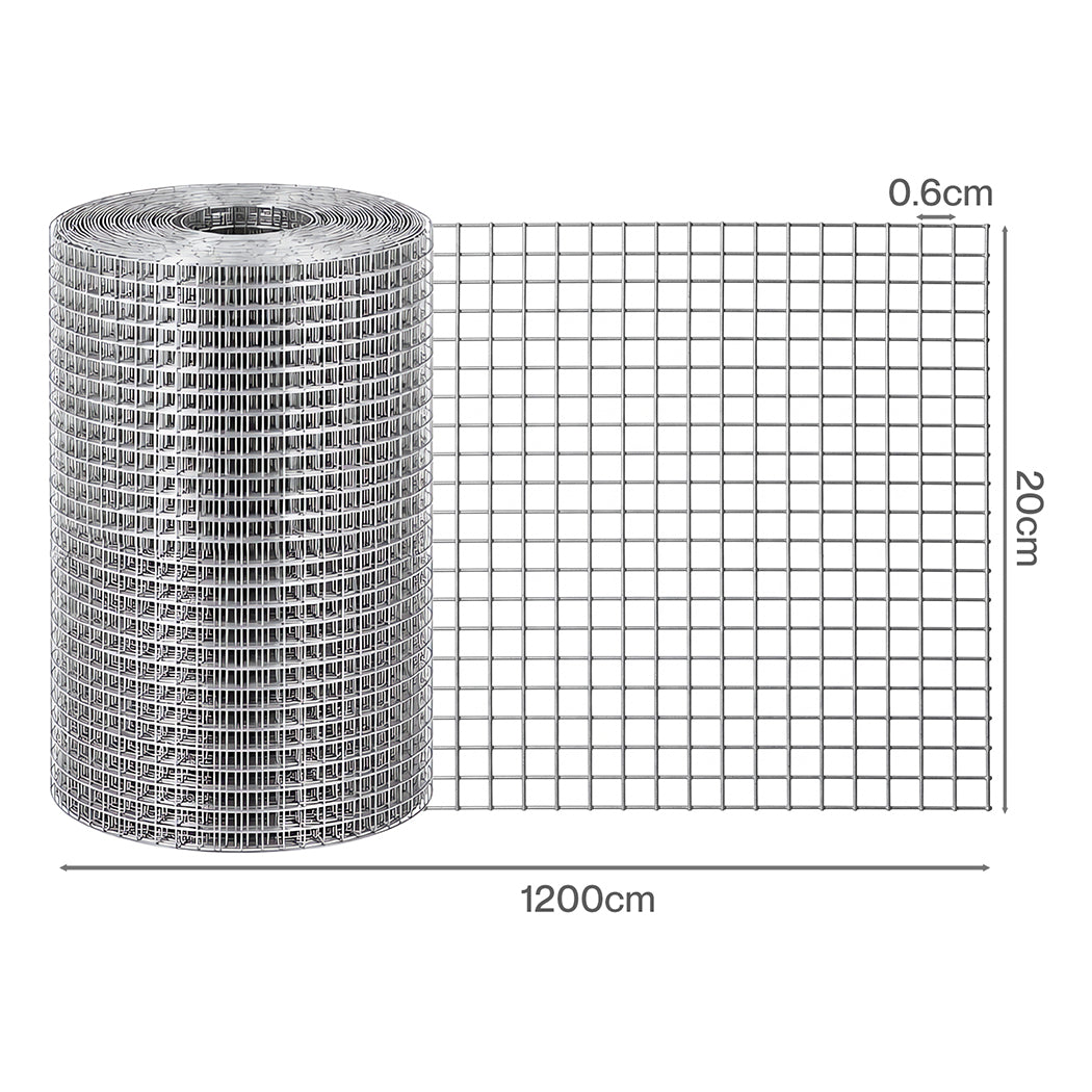 Rat Mesh Galvanized Steel Barrier 6x6cm