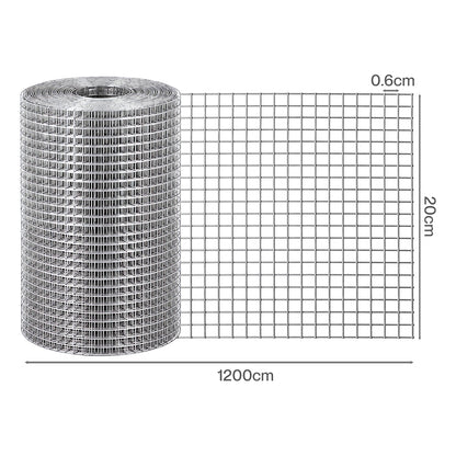 Rat Mesh Galvanized Steel Barrier 6x6cm