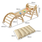 Kids Climbing Toy Set Montessori Triangle Climber | HomeAndLiving