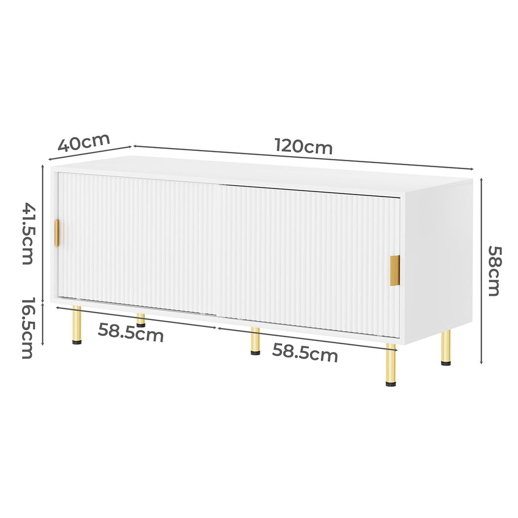 Luxury 120cm TV Cabinet Entertainment Unit  Premium Quality Build