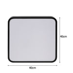 Ultra-Thin 5CM LED Ceiling Down 27W Black