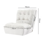 Stylish Accent Chair Lounge Sofa Bed  Sleek Modern Look Classic