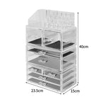 Cosmetic 8 Drawer Makeup Organizer Storage