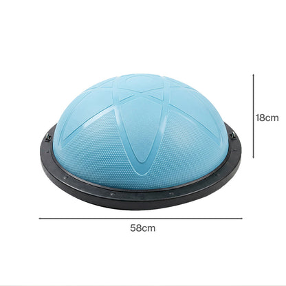 Half Balance Ball Trainer Blue 58x58x18cm