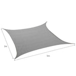 Sun Shade Sail Cloth Canopy Charcoal 180