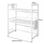 Microwave Shelf 3 Tier Adjustable Kitchen Rack | HomeAndLivi