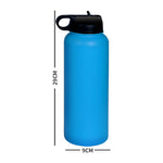 Stainless Steel Water Bottle Vacuum Insulated Thermos Double Wall with Straw