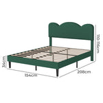 Cozy Queen Bed Frame Adjustable Headboard Mattress  Premium Quality