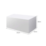 Contemporary Outdoor Furniture Cover Waterproof Silver 30cm Extension