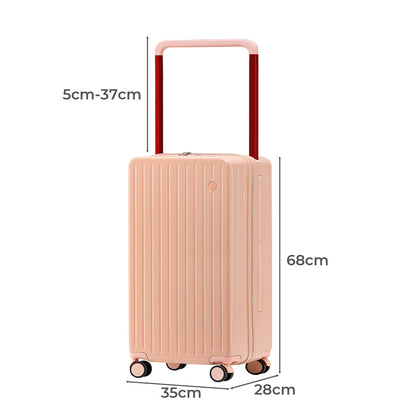 Pink 26 Luggage Hard Case 68x35x28cm