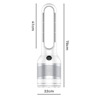 Ergonomic Bladeless Fan Cooler & Heater & Purifying air  Soft Cushion