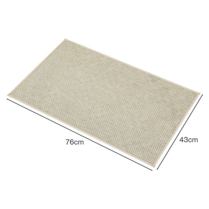 Front Door Mat Non Slip 76x43cm