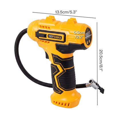 Cordless Tyre Inflator Air Compressor LCD | HomeAndLiving - 4