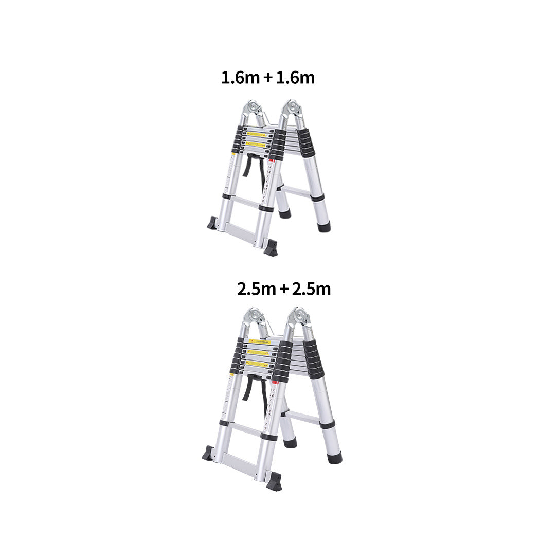 Multipurpose Ladder Telescopic 5M Large
