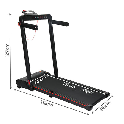 Treadmill 2 In 1 Walking Pad 102x42cm