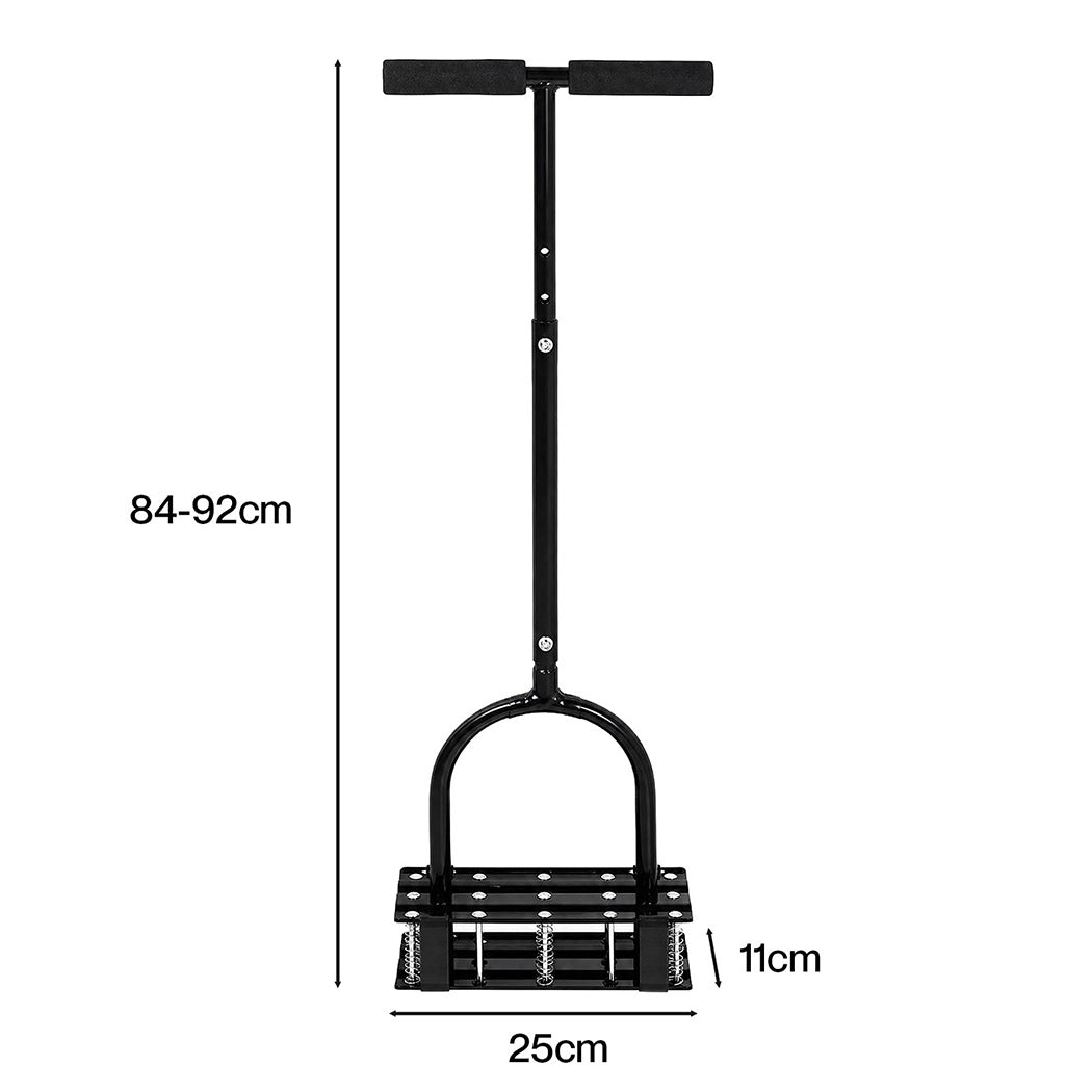 Manual Lawn Aerator Tool 25x11x92cm