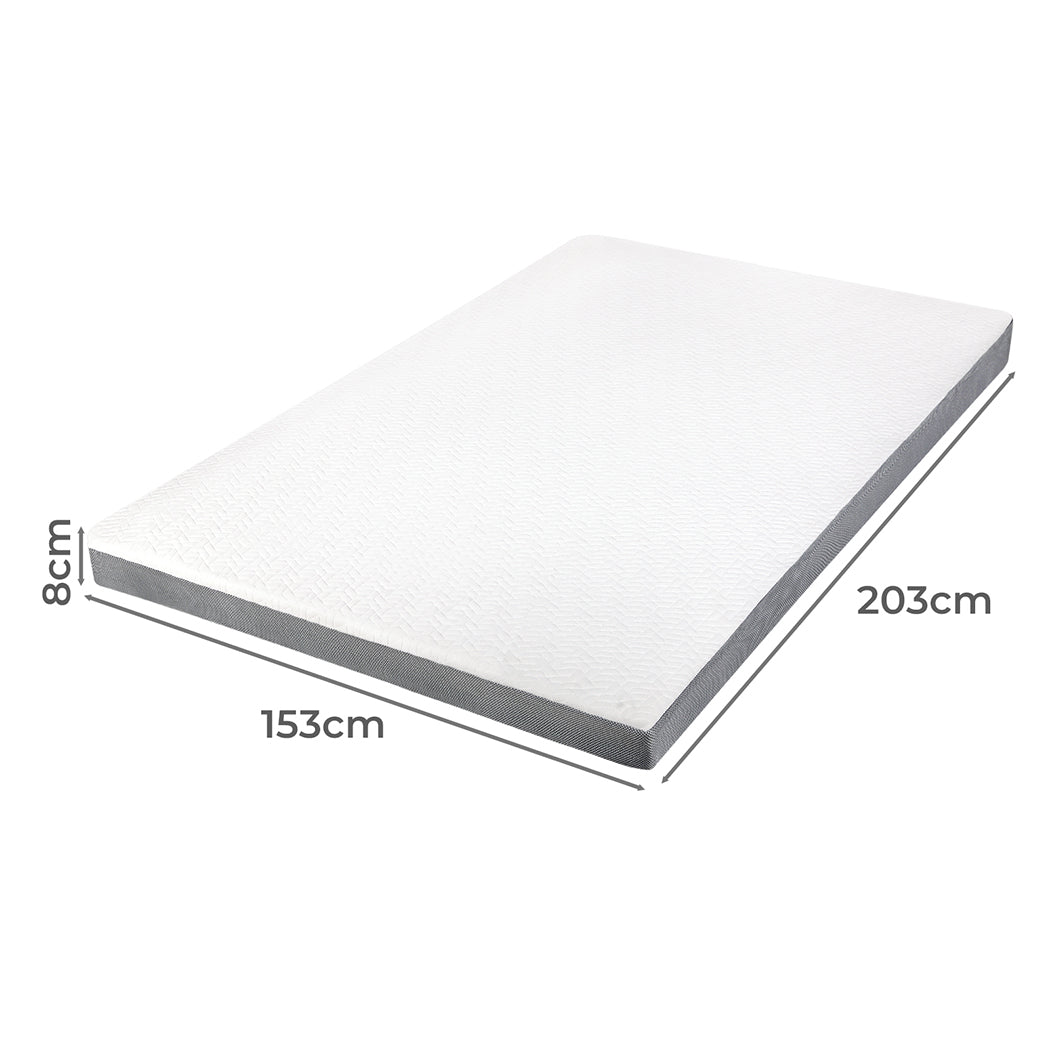 Memory Foam Mattress Topper Queen Size 203x153x8cm