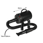 Dog Cat Pet Hair Dryer Grooming Blow Black