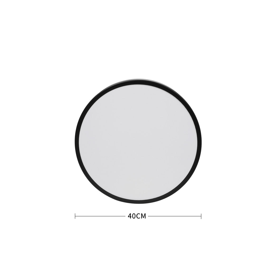 3-Colour Ultra-Thin 5CM LED Ceiling 60W Black
