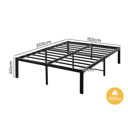 Stylish Metal Bed Frame Heavy Duty Storage Space  Premium Quality