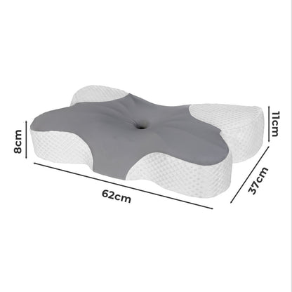 Memory Foam Pillow Contour Support 62x37x11cm