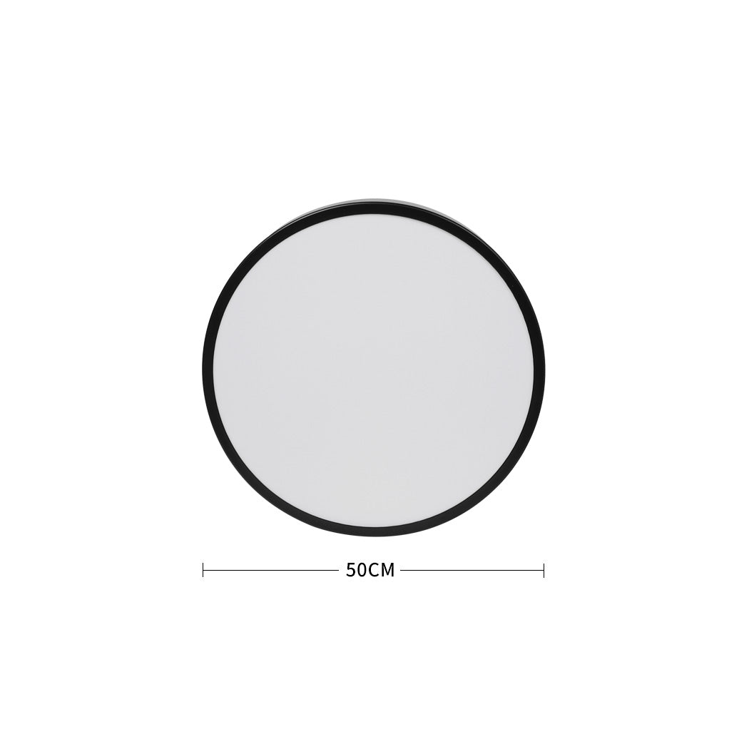 3-Colour Ultra-Thin 5CM LED Ceiling 72W- Black