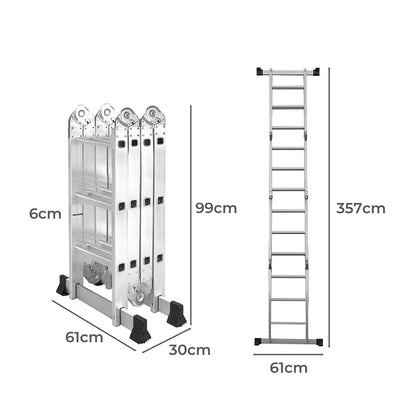 Multi Purpose Ladder - Aluminium
