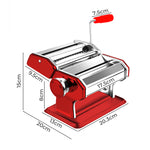 Pasta Noodle Maker Machine Spaghetti Red